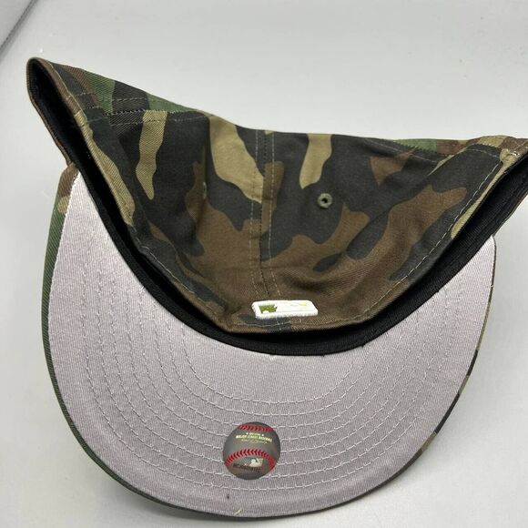 Cleveland Indians Guardians Hat Men 8 Camo 59Fifty New Era Fitted Cap New‎